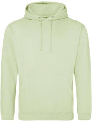 Just Hoods Uniszex laza szabású kapucnis pulóver AWJH001, Pistachio Green-S (awjh001ps-s)