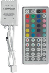 ELMARK Ledrgb Vezérlő 12v 6a Infravörös Vezérlővel-44 Gomb (99rgbcontrol2)