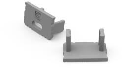 Ledline Végzáró 10 mm-es felületi alumínium LED profilhoz, ezüst (1 pár), LED line, LL-479044 (LL-479044)