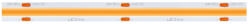 LED Line LED szalag, COB, 2400 LED, 24 V DC, 18 W/m, IP20, meleg fehér, 5 év garancia, 18W, 3000K, CRI≥90, 24V, LED line, LL-210974 (LL-210974)