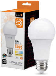 Kobi LED izzó GS 13W E27 3000K meleg fehér, 1350lm, CRI≥80, KOBI-001178 (KOBI-001178)