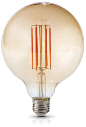 Kobi LED izzószálas hatású izzó FG125 7W E27 2700K Kobi 360 Line, meleg fehér, 800lm, CRI≥80, KOBI-001135 (KOBI-001135)