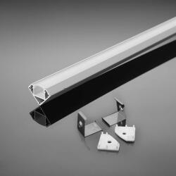 V-TAC LED szalag profil, fehér/fehér fedő, 2000mm, V-TAC, 3364 (3364)