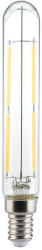 V-TAC LED izzó átlátszó filament T20 E14, 4w, 3000K, meleg fehér, 400lm, 300°, CRI>80, V-TAC, 212701 (212701)