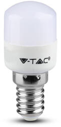 V-TAC LED izzó E14, 2w, 3000K, meleg fehér, 180lm, 200°, fehér, CRI>80, V-TAC, 212341 (212341)