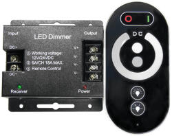 ELMARK Rf Dimmer For Led Strip 18a(216-432w) 12-24vdc (99leddimmer4)
