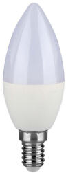V-TAC VT-293D 5, 5 W-os LED gyertyaizzó Samsung chip 3000 K E14 dimmelhető (2120045)