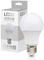 Kobi LED izzó GS E27 4000K LED2B, 9W, természetes fehér, 806lm, CRI≥80, KOBI-001272 (KOBI-001272)