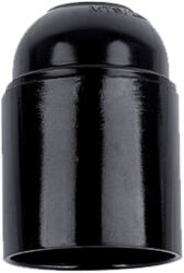 Elmark Csillárfoglalat E27 Fekete, Csavaros, Bakelit (99196)