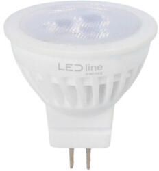 GMLedline MR11 LED izzó, 10-14 V AC/DC, 3W, meleg fehér, 5 év garancia, 2700K, 330lm, CRI≥80, LED line, LL-248139-II (LL-248139-II)