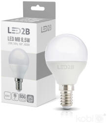 Kobi LED izzó MB E14 4000K LED2B, 9W, természetes fehér, 806lm, CRI≥80, KOBI-001285 (KOBI-001285)