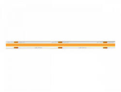 LED Line LED szalag, COB, 1600 LED, 24 V DC, 8 W/m, IP66, meleg fehér, 5 év garancia, 8W, 2700K, 800lm, CRI≥90, szabályozható, 24V, LED line, LL-479723 (LL-479723)