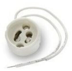 Ledline Kerámia GU10 foglalat 14 cm-es vezetékkel, LED line, LL-246449 (LL-246449)