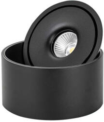 V-TAC Süllyeszthető COB LED mélysugárzó lámpa állítható, 28w, CCT, 2500lm, 25°, fekete, CRI>90, V-TAC, 23158 (23158)