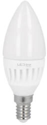 GMLedline E14 LED izzó, 5W, meleg fehér, 3000K, 700lm, CRI≥80, LED line, LL-209640 (LL-209640)
