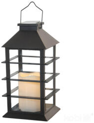 Kobi Napelemes kerti lámpa LED CANDELIO P 2700K IP44 fekete LED2B, 0, 06W, meleg fehér, CRI≥70, KOBI-004498 (KOBI-004498)