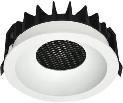 V-TAC LED-es mélysugárzó Bridgelux chipes méhsejt diffúzoros, 24w, CCT, 2540lm, 24°, fehér, fekete, CRI>90, V-TAC, 23676 (23676)