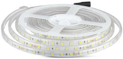 V-TAC Kültéri LED szalag, 10 w, 3000K, meleg fehér, 830 lm/m, 24V, 120°, CRI>80, IP65, V-TAC, 212562 (212562)