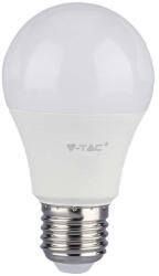 V-TAC LED izzó E27, 10, 5w, 3000K, meleg fehér, 1055lm, 200°, fehér, CRI>80, V-TAC, 217350 (217350)