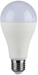 V-TAC LED izzó E27, 15w, 3000K, meleg fehér, 1521lm, 200°, fehér, CRI>80, V-TAC, 214453 (214453)