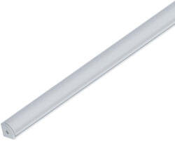 ELMARK Elm9012/2 Aluminium Profil Led Szalaghoz, Matt Takaróprofil, Felületre Szerelhető 2m (99acc15) - ledvonal