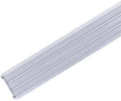 ELMARK Elm950/2 Aluminium Profil Led Szalaghoz, Matt Takaróprofil, Süllyesztett Szerelésű 1 M (99acc31)