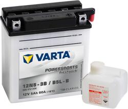 VARTA Powersports Freshpack 5Ah 60A right+ (505012006 I314)