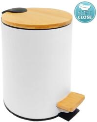 SAPHO Snow - Hulladékgyűjtő, 5l, Soft Close, fehér BI007 (BI007)