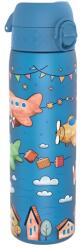 ION8 Slim Recyclon Vizes palack gyerekeknek (500ml, Airplanes) (I8RF500PBPLANES)