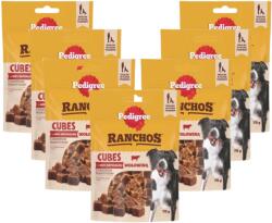 PEDIGREE PEDIGREE® Ranchos Cuburi cu carne de vită 70 g 4+3 GRATUIT