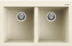 Elleci - Mosogatótálca Quadra 350 G62 Bianco Antico