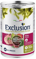 Exclusion Mono Noble Grain Adult Veal Konzerv 400g borjúhúsos kutyakonzerv