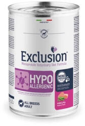 Exclusion Hypoallergenic Pork & Pea All Breeds 400g hipoallergén kutyakonzerv