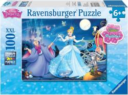 Ravensburger Пъзел с брокат Ravensburger от 100 XXL части - Очарователна Пепеляшка (13671) - ozone