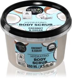 Organic Shop Body Scrub Coconut & Sugar hidratáló testpeeling 250 ml