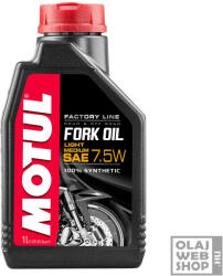 Motul Fork Oil Factory Line Light Medium 7.5W villaolaj 1L - olajwebshop
