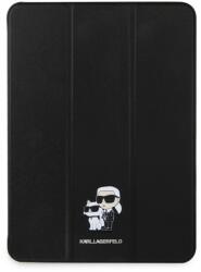KARL LAGERFELD - Saffiano Mágneses Karl & Choupette (KLFC11RM24SAKCK) - iPad Air 11 (2024-2026) - Fekete tok