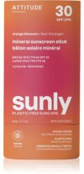 ATTITUDE Sunly Orange Blossom ásványi napozó krém stift SPF 30 60 g