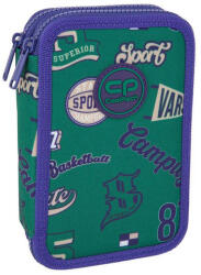 COOLPACK - Jumper 2 felszerelt 2 emeletes tolltartó - American Retro (F066901) (F066901)