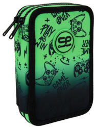 COOLPACK - Jumper 2 felszerelt 2 emeletes tolltartó - Gradient Green - Game Over (F066969) (F066969)
