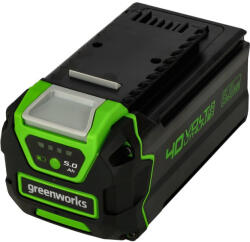 GreenWorks Akkumulátor Greenworks G40B5 40v 5 ah litium ionos új házzal (2927207-GW)