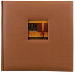 Dörr Fotóalbum ablakos Jumbo 600 beragasztós 29x29 cm 50 lap / 100 oldal barna (810285C)