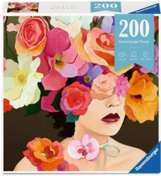 Ravensburger Пъзел Ravensburger от 200 части - Роза (12001778)