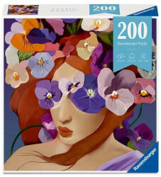 Ravensburger Пъзел Ravensburger от 200 части - Теменужки (12001779)