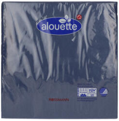 Alouette szalvéta 33x33 cm /sötétkék - 30 db