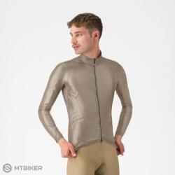 Castelli ARIA SHELL 2 kabát, földszínű bézs (M)