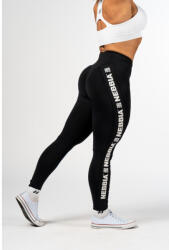 Nebbia High Waisted Side Stripe Leggings ICONIC 209 negru, XS