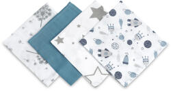 Sensillo textilpelenka 4db muslin 35x35cm 099250