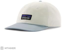 Patagonia P-6 Label Trad baseball sapka, birch white w/fleck blue