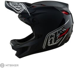 Troy Lee Designs D4 POLYACRYLITE sisak, árnyékfekete (S (55-56 cm))